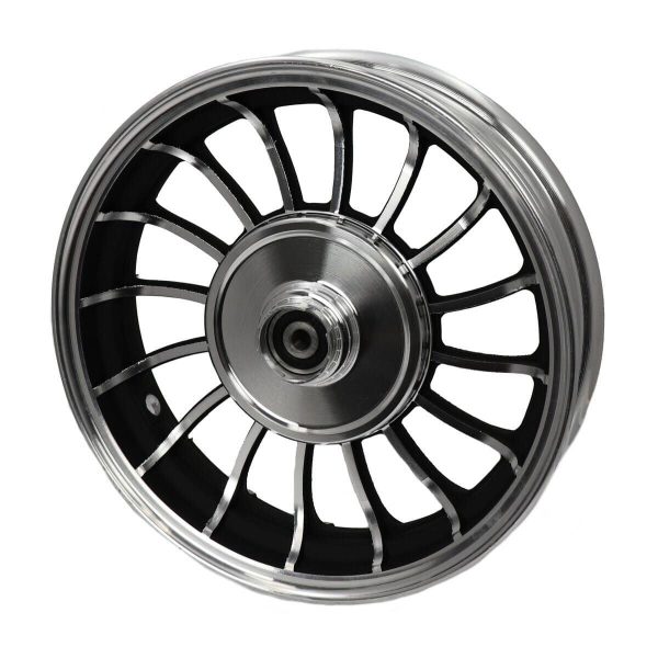 Universal Parts 10" Front Wheel for Retro 50cc and 150cc Scooters - Silver