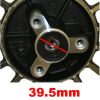 Universal Parts 10" Front Wheel for Retro 50cc and 150cc Scooters - Silver