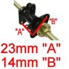 Universal Parts Rear Axle Assy Complete