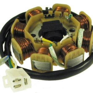 Universal Parts Stator Assembly - 4 Wire, 3 Pin