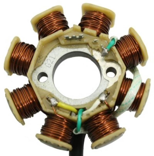 Universal Parts Stator Assembly - 4 Wire, 3 Pin