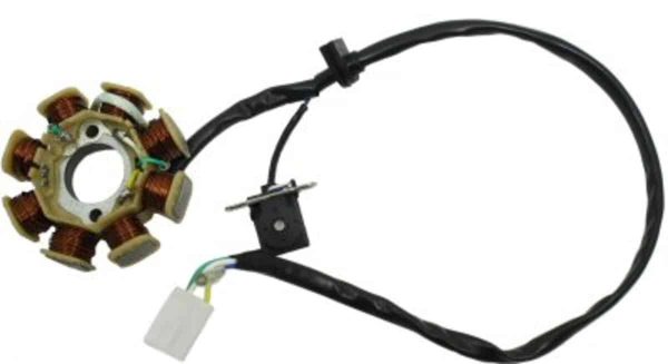 Universal Parts Stator Assembly - 4 Wire, 3 Pin