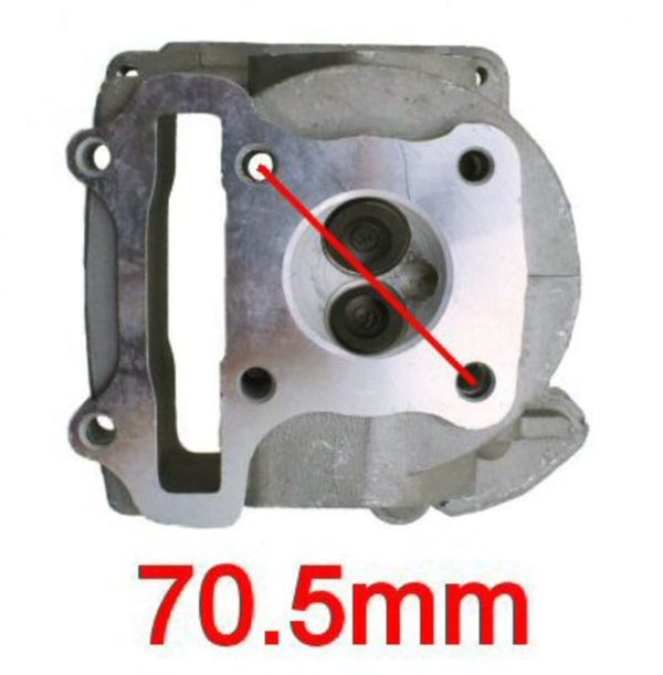 Universal Parts QMB139 Non Emissions Head - 69mm Valves