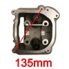Universal Parts 47mm QMB139 Non Emissions Head - 69mm Valves
