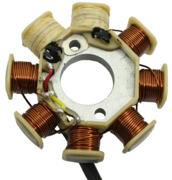 Universal Parts Stator Assembly - 4 Wire, 2 Pin