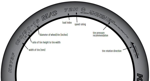 140/70-16 K671 Cruiser Kenda Tire