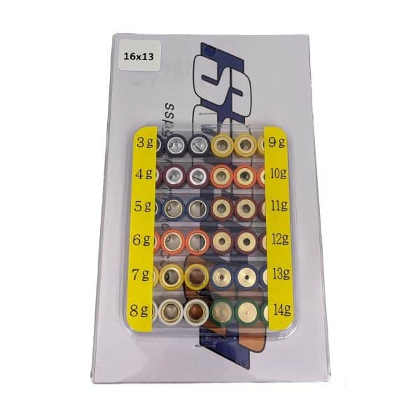 SSP-G 16x13 QMB139 Roller Weights Tuning Kit