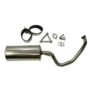 Universal Parts Stainless Performance Exhaust for Bintelli Havoc