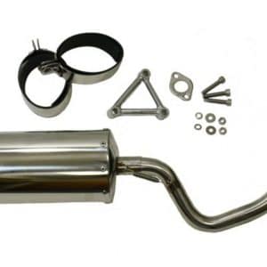 Universal Parts Stainless Performance Exhaust for Bintelli Havoc