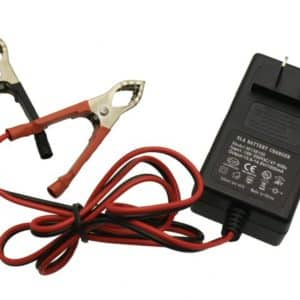 Universal Parts 12v, 1ah Battery Charger - Alligator Clips