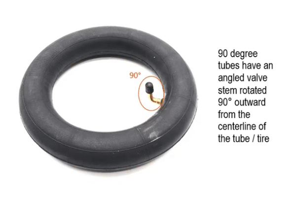 Green Line Inner Tube with 90 Degree Angled Valve (10*3.0)