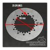 Clutch Plate (Driven); VNB,VBA,VBB,VNC,VBC,VLA,VLB,VNX,VLX