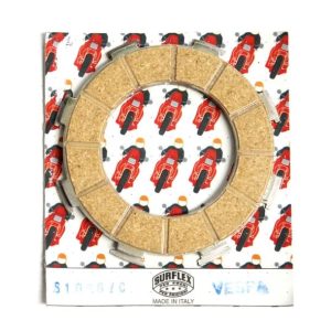 Surflex, Clutch Plate Set; Vespa P/PX, Genuine Stella