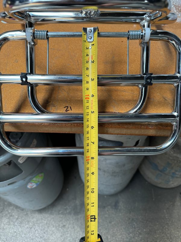 Prima Folding Rear Rack (Chrome); Vespa GTS, GTV - Image 4