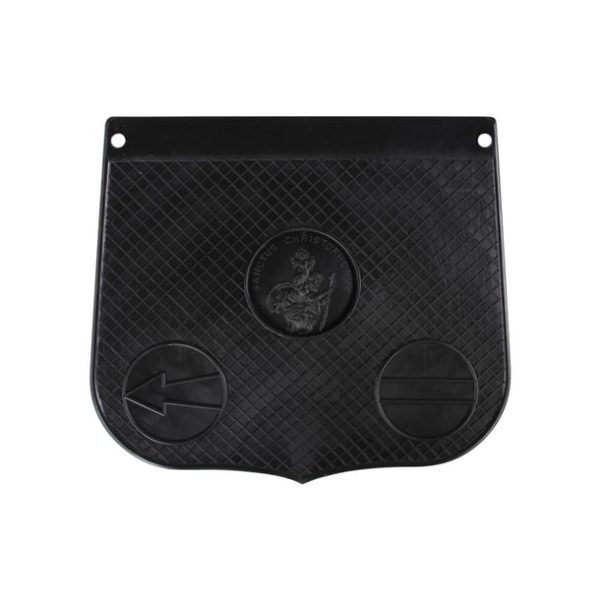 St Christopher Mud Flap (Black)