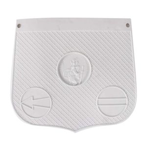 St Christopher Mud Flap (White)