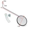 Left Mirror (Round, Chrome); Genuine Stella, Vintage Vespa - Image 5