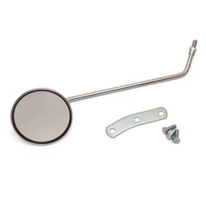 Right Mirror (Round, Chrome); Genuine Stella, Vintage Vespa