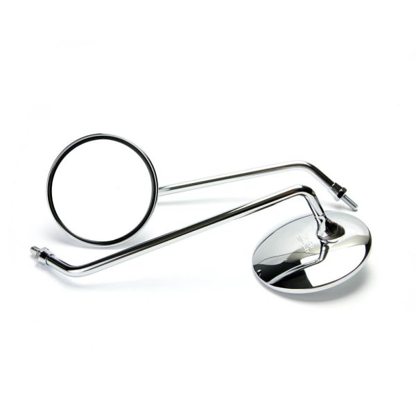 Mirror, Long Chrome - Buddy (pair)