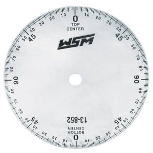 Degree Wheel - Clear Plastic