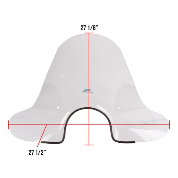 Cuppini Windscreen (Tall); Vespa P/PX, Stella - Image 3