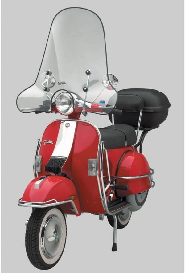 Cuppini Windscreen (Tall);  Vespa P/PX, Stella