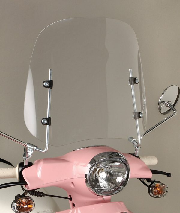 Prima Windscreen (Medium); Universal Mirror Mount - Image 2